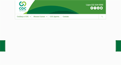 Desktop Screenshot of cocsjc.com.br